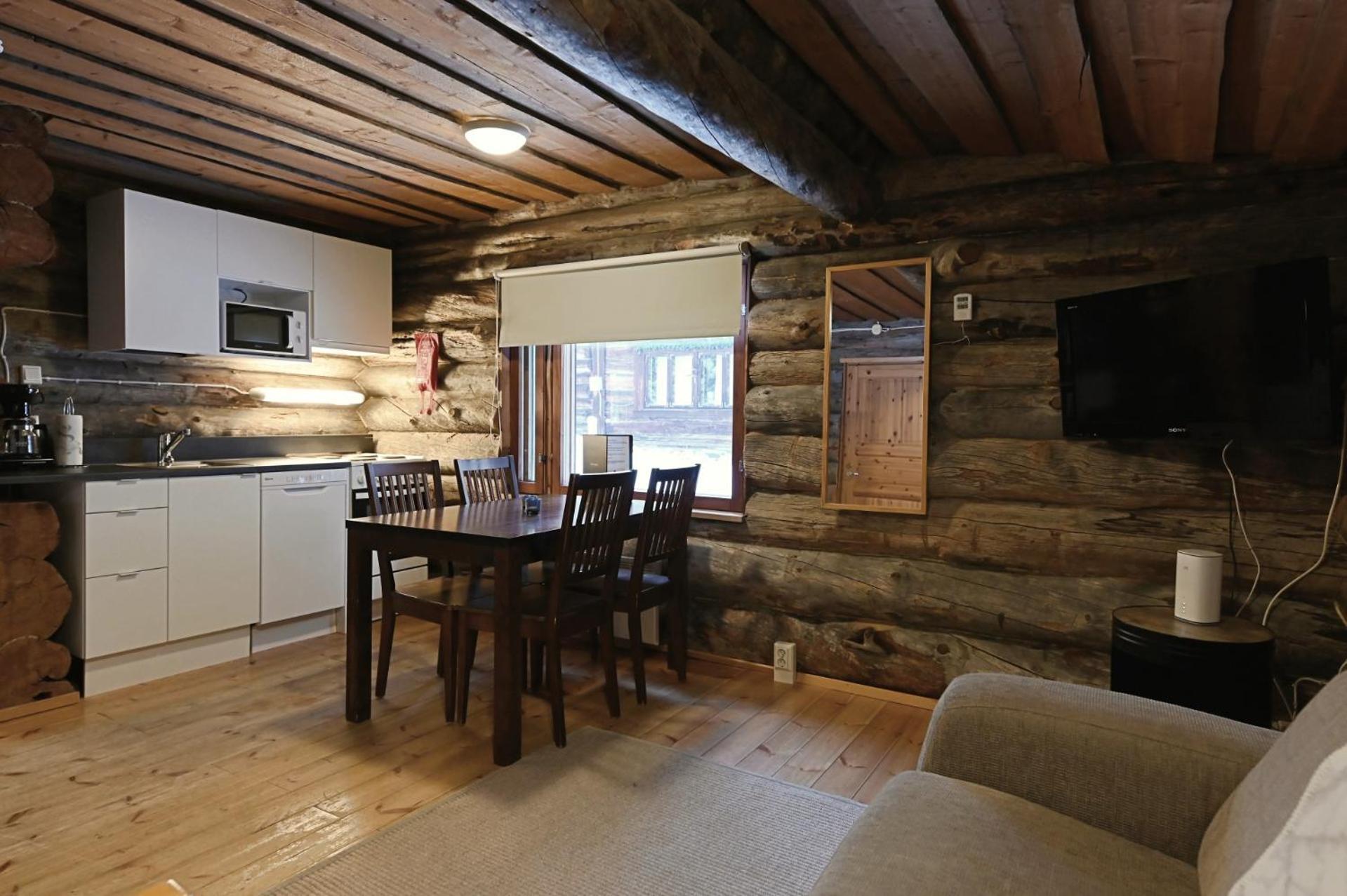 Classic Log Cabin Ski-In Ski-Out Levi Dış mekan fotoğraf