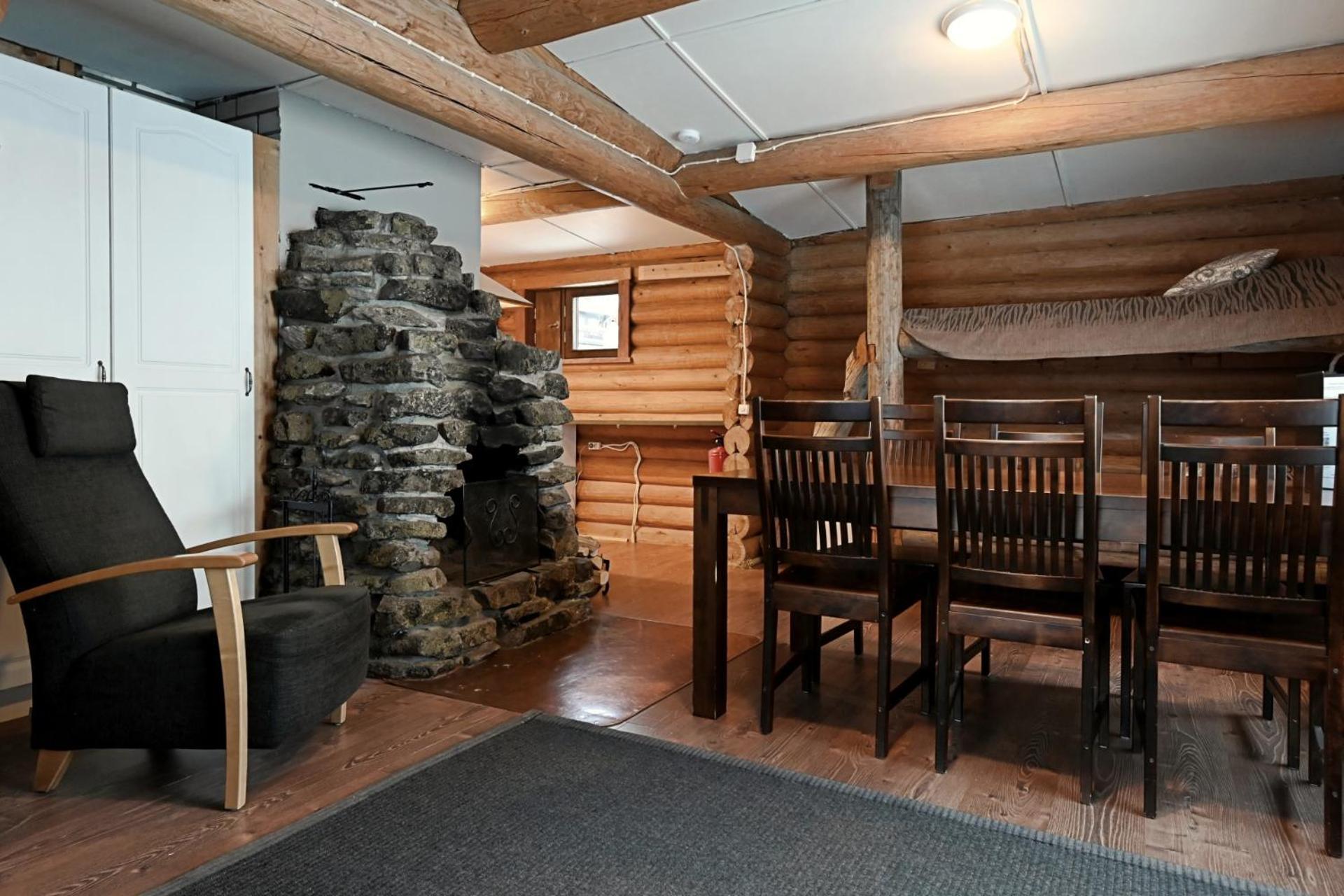 Classic Log Cabin Ski-In Ski-Out Levi Oda fotoğraf